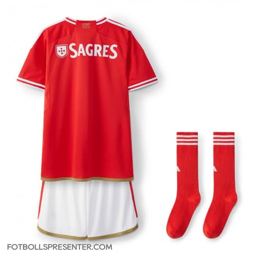 Benfica Hemmatröja Barn 2023-24 Kortärmad (+ korta byxor)